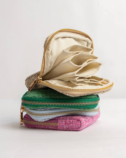Jenny Jewelry Pouch   Pink   5x4.75