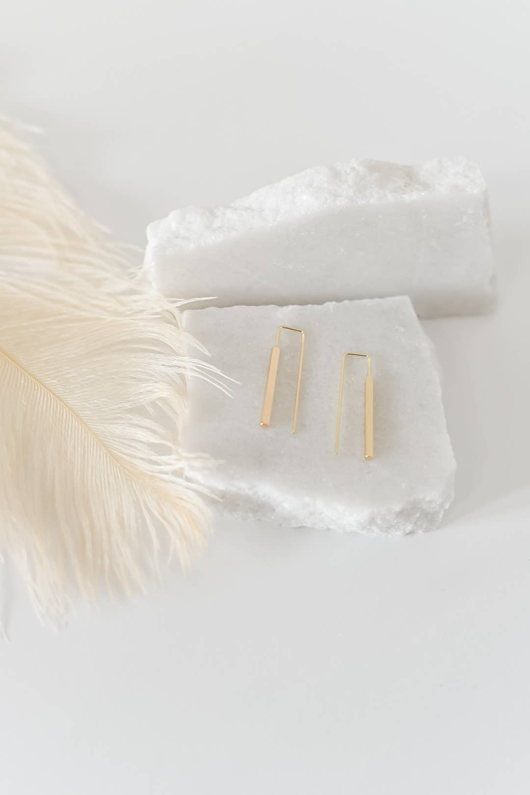 The Ellie gold plated earrings