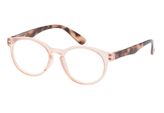 Avril Reading Glasses: Pink / +2.25