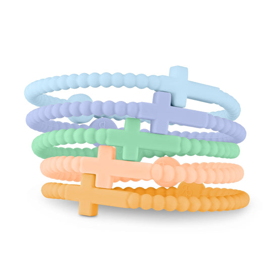Jesus Bracelets - 5 Packs: Shoreline / Medium