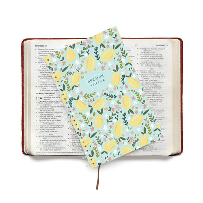 Sermon Notebook, Lemon Blossom