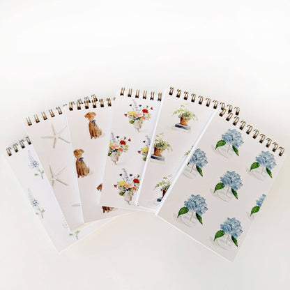 Mini jotter pad: Hydrangea