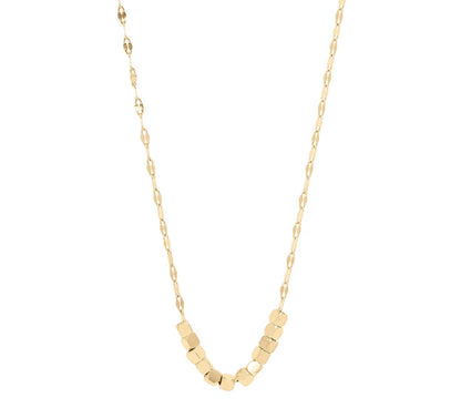 Leni necklace 18k gold plated