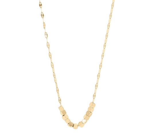 Leni necklace 18k gold plated