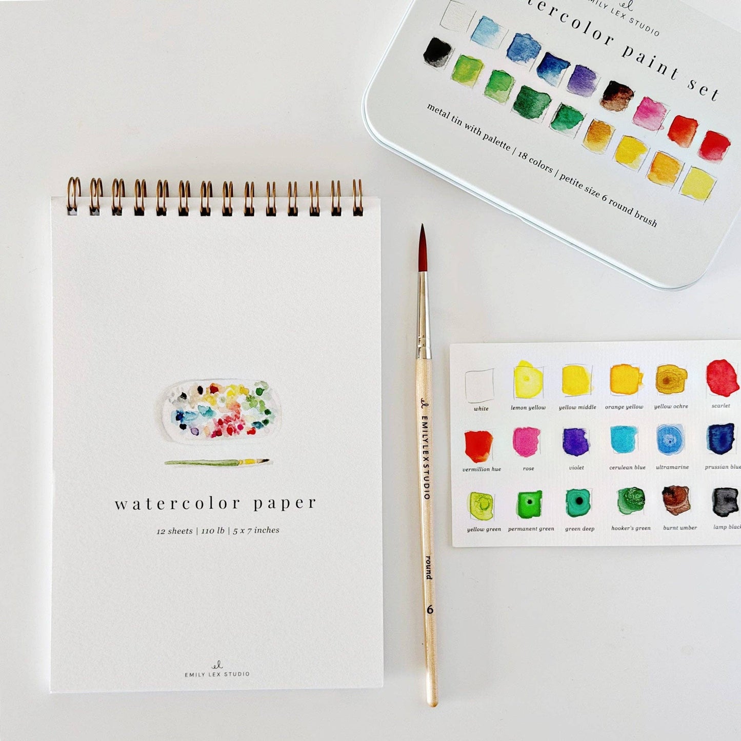 Spiral watercolor paper pad