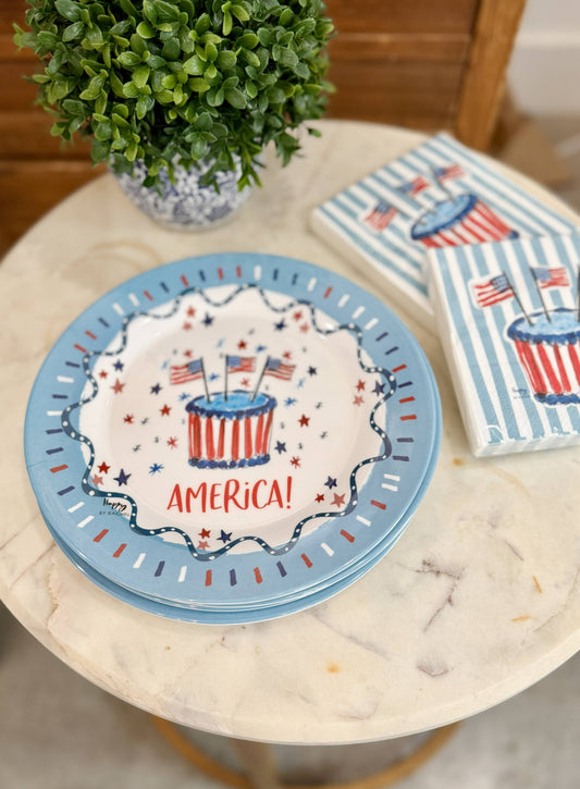 Celebrate America Plate (set of 4)